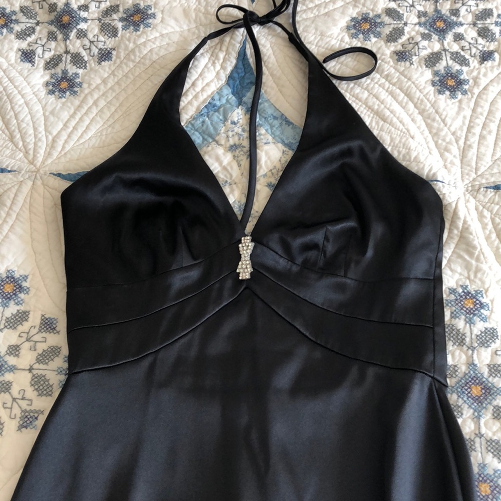 Vintage Y2k Classy Dress with Rhinestone clip